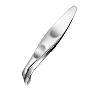 Pinza per cuticole, per cuticole, strumento di precisione in acciaio, per manicure, pedicure per la rimozione delle cuticole, per la cura dei piedi e per la casa