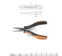 PINZA PER ELETTRONICA BETA 1177 BM MM.140