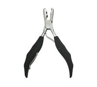 Pinza Per Extension Pinzette for strumenti for estensioni dei capelli Pinze for colla alla cheratina a forma di unghie due dimensioni e pinze for rimozione(U shape plier)