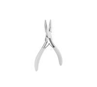 Pinza per extensioni capillari Pinza for extension capelli antiscivolo - Strumento in acciaio inossidabile for micro e nano anelli, apertura e rimozione del legame della cheratina(Color 1)