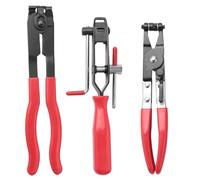 Pinza per Fascette Auto, Pinze per Manicotti, CV Joint Boot Clamp Pliers Set, Pinze per Giunti Omocinetici, Pinza a Morsetto per Bagagliaio CV, pinza Per Fascette Stringitubo, pinze per Giunti cV