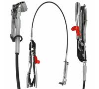 Pinza per Fascette flessibile lunga con prolunga 655 mm Tubi Manicotti auto