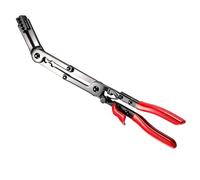Pinza per fascette stringitubo Strumento per fascette stringitubo per carichi pesanti con dispositivo bloccaggio e impugnatura antiscivolo Strumenti rimozione e installazione Pinze