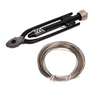 Pinza per Filo di Sicurezza da 21 cm, Pinza per Torsione Del Filo di Sicurezza Dal Design 3 in 1 per la Manutenzione Delle Viti, Che Può Impedire L'Allentamento e la Caduta Delle Viti