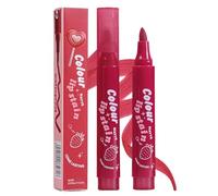 Pinza per fodera per labbra: penna per labra di lunga durata, macchia di labbro, usura liscia e leggera, Matte Crayon inchiostro Super Soggiorno a | Marker tinta per le labbra tinte d'amore