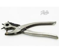 Pinza per forare revolver lamiera tedesca di buona qualità con 6 fustelle