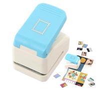 pinza per fori quadrato - strumento quadrato per goffratura e taglio | artistici da taglio - per scrapbooking impresa scuola aula ufficio planner busta e