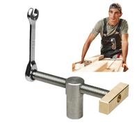 Pinza per foro per cani, panca da lavoro per cani | Fermaporta regolabile per la lavorazione del legno | Strumento di serraggio per fissaggio di panchine, strumenti di posizionamento per foro per cy