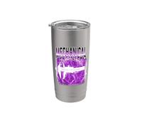 Pinza per ingegnere meccanico viola retrò Lightning Bicchiere termico in acciaio inox doppia parete