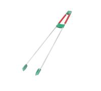 Ｚｉａｌｏｆｉ Pinza per la pulizia delle foglie da giardino, pinza per la raccolta dei rifiuti, per la raccolta dei rifiuti, Rosso