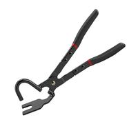 Pinza per la rimozione del gancio di scarico, strumento di rimozione del gancio di scarico resistente con manico antiscivolo, gancio di scarico universale a 25° e pinze di separazione in gomma per la