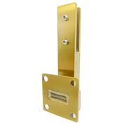 Pinza per Lastre Robusto, Oro Titanio, 160 Mm | 304, Laterale, Supporto, per Balaustre, Insttori, Progettisti