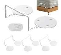 Pinza per materassi per telaio in metallo, antiscivolo | 4 fermaporta antiscivolo - senza punzonatura, fissaggio materasso rimovibile, antiscivolo, supporto per materasso fisso a casa