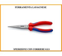 Pinza per meccanica becchi mezzitondi con tronchese knipex 26 12 200