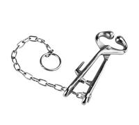 Pinza per naso per mucca in acciaio, resistente, ergonomica, design preciso, accessorio da giardino per attrezzature veterinarie per animali da fattoria, principianti, attività domestiche, uso