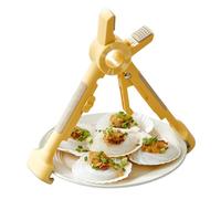 Pinza Per Piastra Antiscottatura 2 In 1 | Pinze Per Caldi In Silicone Resistente Al Calore | Strumento Sollevatore Per Piastra Antiscivolo | Clip Da Cucina Per Cucinare, Uso In Campeggio, Buffe