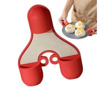 Pinza per piastra calda, clip per ciotola calda Supporto per ciotola | Supporto per morsetto Clip per piastra per padella, resistente al calore, ant