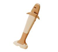 Pinza per piastra calda, design sicuro e anti-scottatura, 23,5 x 7,6 cm, antiscivolo, per friggitrice, compatta e portatile, per cottura a vapore e forno a microonde