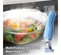 Pinza per piastra calda, Pinza per piastra - per clip per vaso con clip per ciotola | Sollevatore per pentole antiscivolo, recuperatore di piastre in acciaio inossidabile, pinze per portaciotole