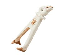 Pinza per piastra calda, strumento da cucina anti scottatura, morsetto antiscivolo, meccanismo di sgancio rapido, funzioni di sollevamento profondo, gadget da cucina professionale, acciaio argento per