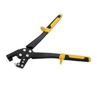 Pinza per punzonatura per chiglia in acciaio leggero, strumento resistente per la decorazione di soffitti e la costruzione di impianti, nera 310 mm