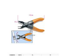 Pinza Per Raccordi Rapidi Tubi Carburante - Beta 1482/10