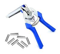 Pinza Per Recinzione Con Manico in Plastica Attrezzo Per Recinzione Da Giardino Occhiello in Filo Metallico E Clip Tipo 600 M Per Fissaggio Pinza Per Recinzione Con Clip M