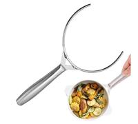 Pinza per riscaldamento, pinza per padella per pizza,Pinza per ciotola e acciaio - Gadget da cucina, pinze per piatti alimentari, strumenti di serraggio per padella anti-scottatura per microonde