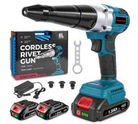 PINZA PER RIVETTI A BATTERIA 20000N BRUSHLESS CORSA 20 Ø2,4-5,0MM 2X1.5AH CARICA