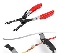 Pinza per Saldare Dotata di Meccanismo a Cricchetto Regolabile per Versatilità