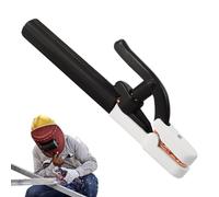 Pinza per saldare per saldare elettrodo rivestito, 500 A, portaelettrodo isolato, robusto morsetto a ganasce per saldatura TIG MIG, lavori in lamiera, progetti di tubazioni e spazi stretti