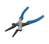 Pinza per saldatura da 20,3 cm con impugnatura antiscivolo per officina | Acciaio al carbonio 45, elevata durezza, resistente alla deformazione, ideale per lavori di saldatura pesanti
