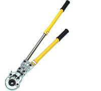 Pinza per schiacciare tubi con inserti TH, molle di piegatura, pinza per spremitura manuale, pressione 6 t, per tubi compositi multistrato (alluminio) 16 x 2 mm, 20 x 2 mm, 26 x 2 mm