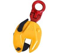 Pinza per sollevamento pietra Morsetto for piastra verticale con carico di lavoro da 0,8/1/2 tonnellate, apertura delle ganasce regolabile, morsetto for piastra in acciaio industriale(1T)