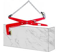 Pinza per Sollevamento Pietre per impieghi gravosi - Design a Forbice per Un Trasporto Senza Sforzo, Perfetta per edilizia e paesaggistica, Dimensioni compatte Extra-Piccole per Una Facile m