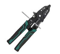 Pinza per spellare - Pinza per spellare e crimpare per cavo | Multifunzione per - per Automobile, Residenziale, Edilizia, Industriale, Riparazione, Officina e