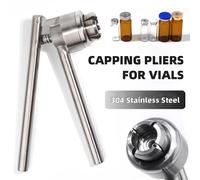 Pinza per tappatura manuale Sigillatrice per fiale Xylin Sigillatrice 13 Tappatrice Fiale per infusione da 20 mm Strumenti per sigillare liquidi orali