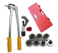 Pinza per tubi di espansione, per tubi di diametro 10-28 mm, 7 misure, adatto per rame, alluminio