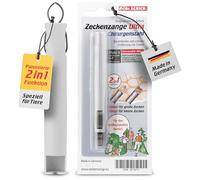 Pinza per zecche Ultra acciaio chirurgico