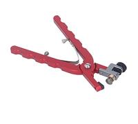 Pinza perforatrice per cinturini e cinture in pelle, foro per cintura ergonomico in lega di alluminio, perforatore rotondo e orologio con molla boost