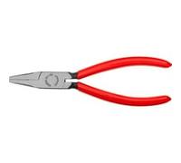KNIPEX Pinza per meccanica a becchi piatti diritti rivestiti in resina sintetica 160 mm, 20 01 160