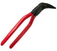 Pinza piega-lamiera con angolo di 45° e lunghezza da 280 mm, perfetta come attrezzo per idraulici e copritetti