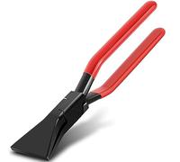 Pinza piegatrice a 45°, 90°, 180°, larghezza 60 mm, con manico antiscivolo per piegare e lisciare lamiere, rosso (TD110)