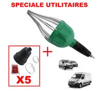 Pinza Pneumatica Espanditore Soffietto Di Giunto Con 5 Soffietti Collare Grasso