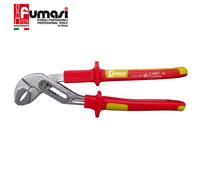 Pinza poligrip lunghezza 250 mm , manici con isolamento 1000 V - Fumasi