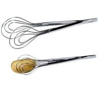 PINZA PRENDI e SCOLA FRITTI INOX 18/10 PROFESSIONALE cm. 35