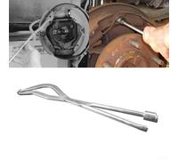Pinza professionale cromata per molla del freno, strumento resistente da 30,5 cm per rimuovere e installare i ritorni delle ganasce dei freni a tamburo, attrezzatura essenziale per il garage per la