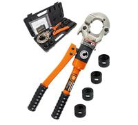 Pinza Professionale per Crimpatura Tubi - Set di 4 Mascelle TH16 TH20 TH26 TH32 Adatto per tubi multistrato, tubi in alluminio-plastica e tubi in plastica.