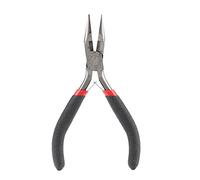 Pinza professionale per gioielli con perline, strumento manuale durevole, multifunzionale, per ferro fai da te, 12,5 cm, colorato (Alicates de punta desdentada)