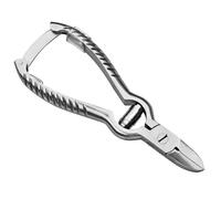 Pinza professionale per manicure e cuticole, per rimuovere la pelle morta, tagliaunghie e piedi, strumento per pedicure (grande)